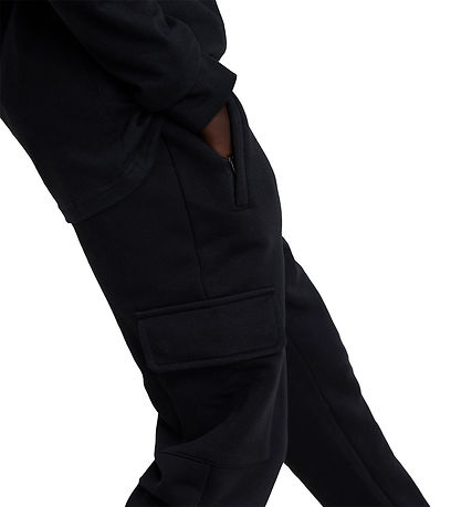 adidas Originals Hosen Fleece Cargo Schwarz KW DE