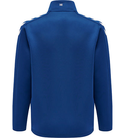 Hummel Blouse - HmlCore XK poly met halve rits - True Blue