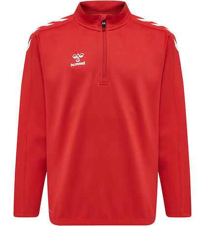 Hummel Bluse - HmlCore XK Half Zip Poly - True Red