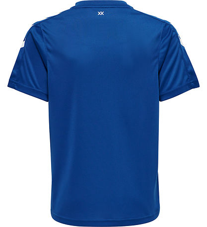 Hummel Stuttermabolur - HmlCore XK Poly Jersey - True Blue