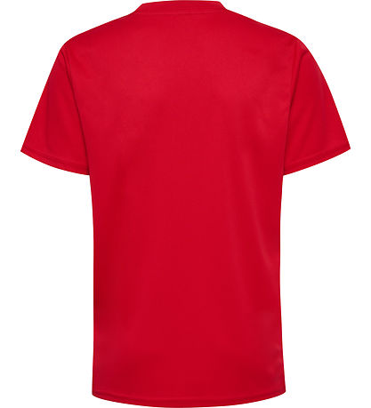 Hummel T-shirt - HmlEssential Jersey - True Red