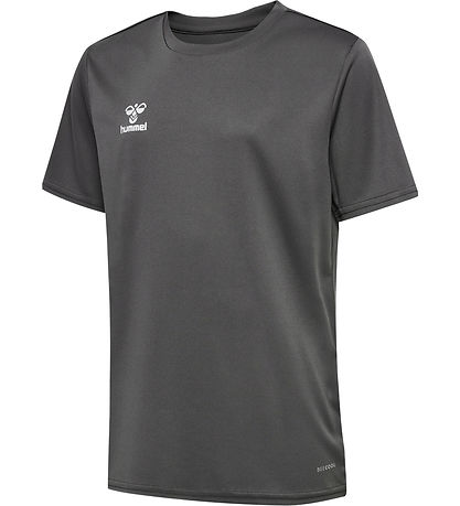 Hummel T-shirt - HmlEssential Jersey - Steel Gray