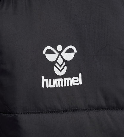 Hummel Gevoerde Jas - HmlGo Gewatteerd capuchon - zwart