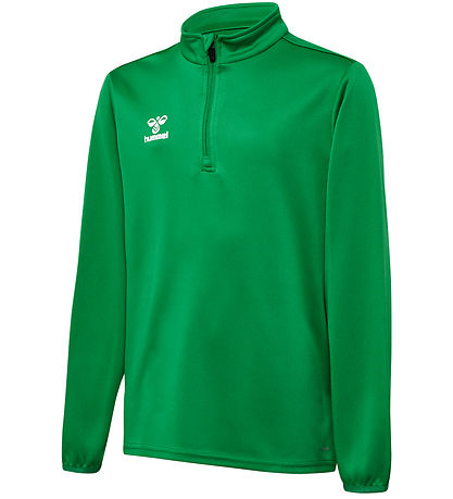 Hummel Blouse - HmlEssential Half Zip - Jelly Bean