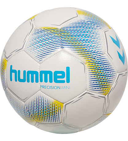 Hummel Fußball - HmlPrecision Mini - Weiß/Blau/Gelb