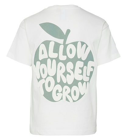 Vero Moda Girl Stuttermabolur - VmAppleheart - Snow White/Backpr