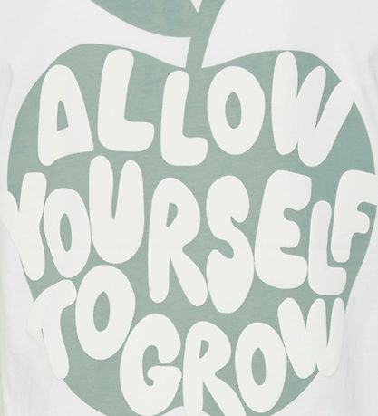 Vero Moda Girl Stuttermabolur - VmAppleheart - Snow White/Backpr