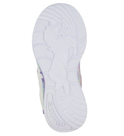 Skechers Skór M. Ljós - Unicorn Chaser - Lavender/Multi