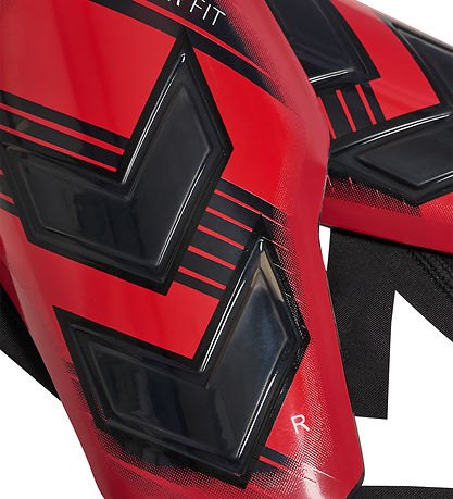 Hummel Shin Pads - HmlShin Guards Hyper Fit - Red/Black