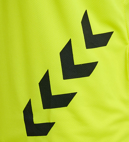Hummel Väst - Fundamental Training Haklapp - Neongul