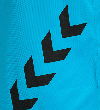 Hummel Väst - Fundamental Training Haklapp - Neon Blå