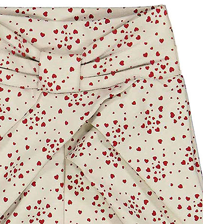 Müsli Hosen - Love Bow - Soft Green/Cabernet