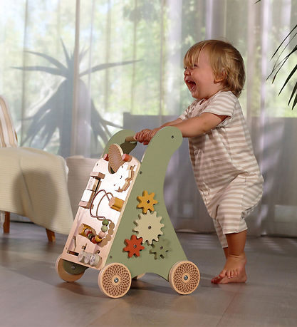 Tiny Love Lauflernwagen m. Motorikspielzeug - Holz - Bobo Schick