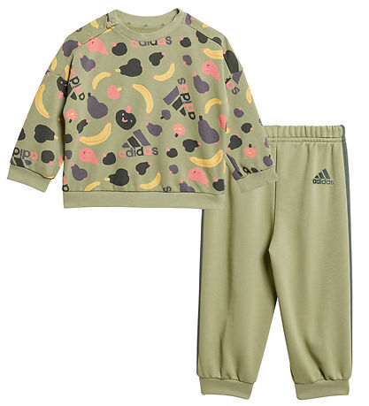adidas Performance Sweat Set - I Fruit FT Jog - Green