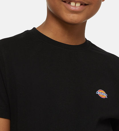 Dickies Stuttermabolur - Youth Mapleton - Prjóna Black