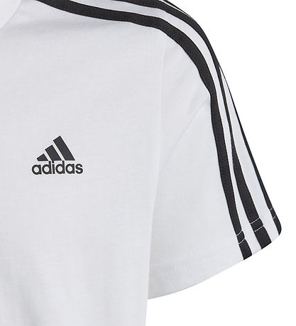 adidas Performance Stuttermabolur - U 3S - Hvítt/Svart