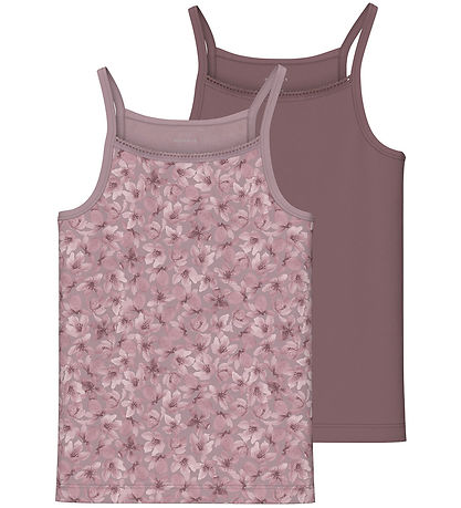 Name It Unterhemd - NkfStrap - Noos - 2er-Pack - Mauve Schatten