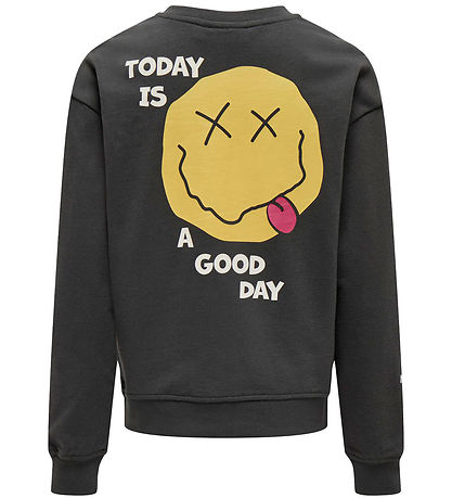 Kids Only Swearshirt - KogLissie - Asphalt/Today