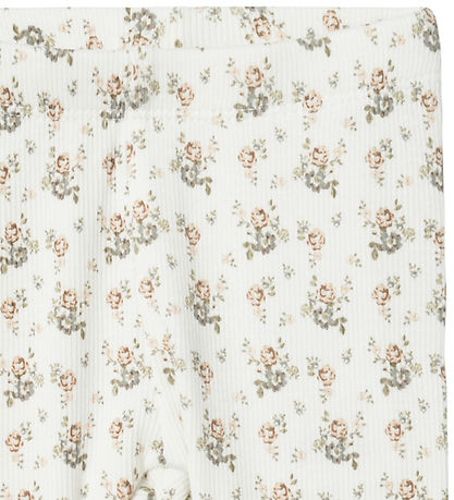 Lil' Atelier Leggings - NbfGago - Coconut Milk