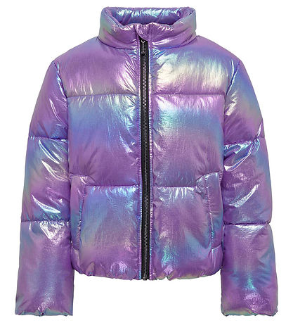 Kids Only Steppjacke - KogCeline - Purple Opulenz/Metallic