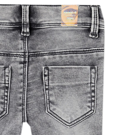 Name It Jeans - NmfPolly - Skinny - Light Grey Gallaefni