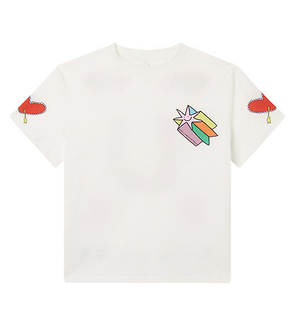 Stella McCartney Kids T-shirt - Ivory w. Print
