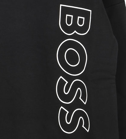BOSS Sweatshirt - Schwarz m. Weiß