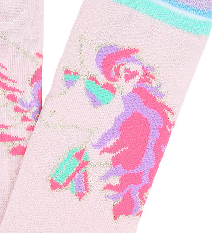 Billieblush Sokkar - Háir sokkar - Bleikt Pale/Glitter