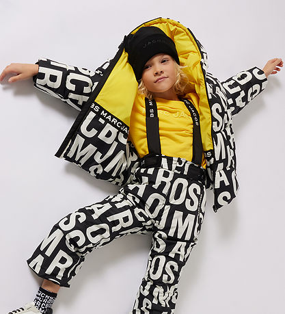Little Marc Jacobs Puffer Jacket - Black/White