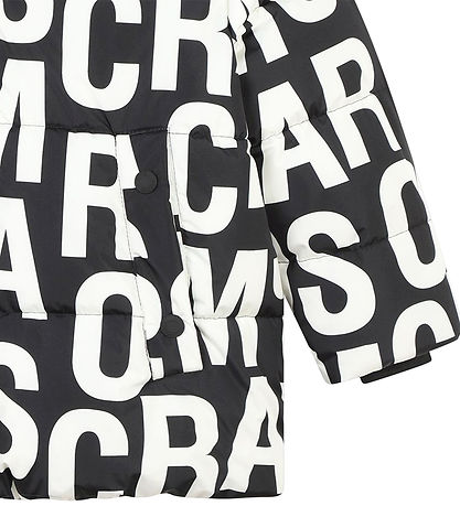 Little Marc Jacobs Puffer Jacket - Black/White