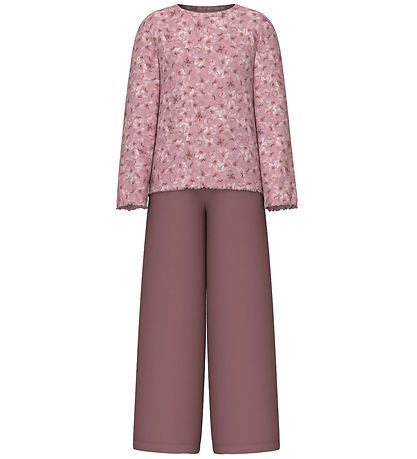 Name It Pyjama Set - Noos - NkfNightset - Mauve Shadows