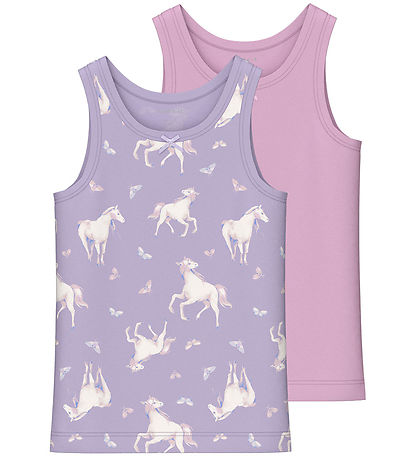 Name It Unterhemd - Noos - NmfTank Top - 2er-Pack - Pastel Flied