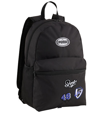 Puma Backpack - Patch - Black w. Print