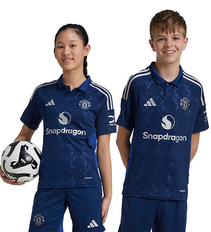 adidas Performance Fußballtrikot - MUFC A JSY Y - Blau