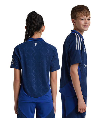 adidas Performance Fußballtrikot - MUFC A JSY Y - Blau