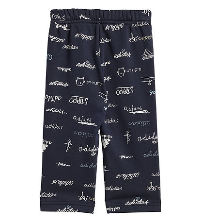 adidas Performance Jogging galli - I Bluv Jogger - Dökkblátt/Hví
