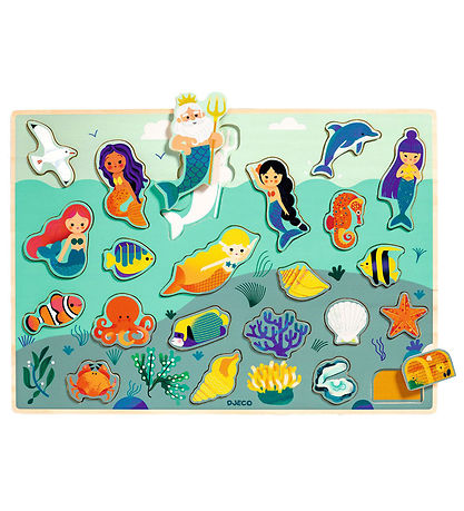 Djeco Jigsaw Puzzle - 22 Bricks - Puzzlo Sea