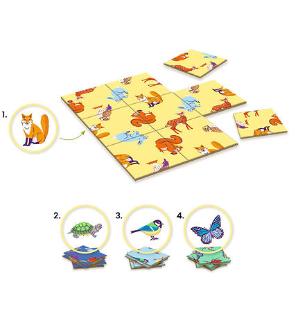Djeco Jigsaw Puzzle - 9x4 Bricks - Animo