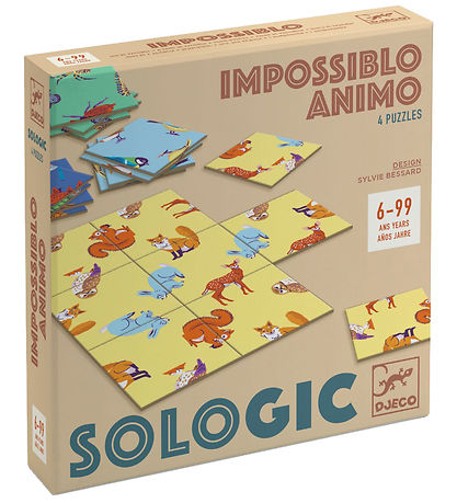Djeco Jigsaw Puzzle - 9x4 Bricks - Animo