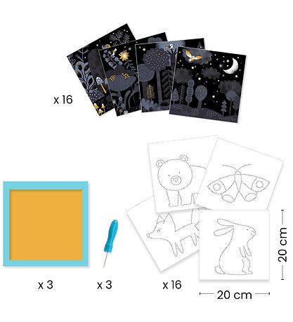 Djeco Creation Set - Prickling - Animal