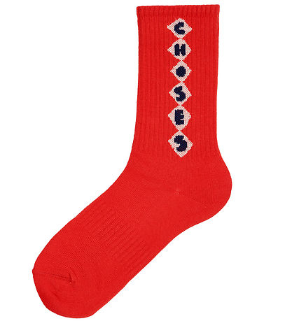 Bobo Choses Socks - Diamonds - Red