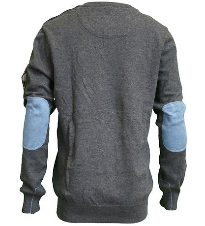 Hound Blouse - Knitted - Dark Grey Melange
