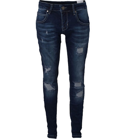 Hound Jeans - Pipe Zerrissen - Blue Denim
