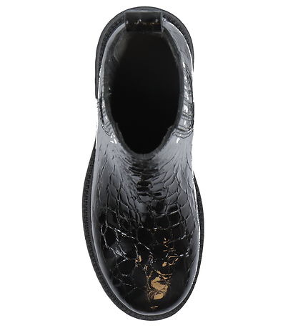 Angulus Stígvél - Chunky Chelsea - Croco/Black
