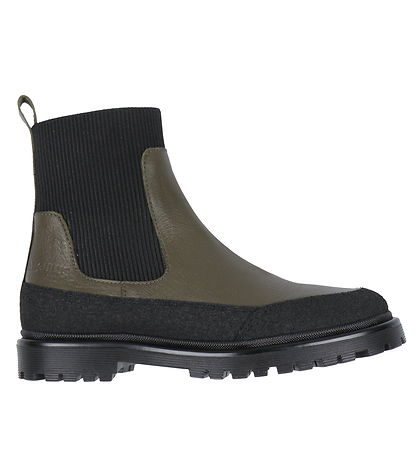 Angulus Stígvél - Black/Olive