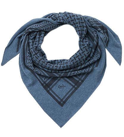 Lala Berlin Scarf - 162x85 - Triangle Trinity - Vela/Antracit