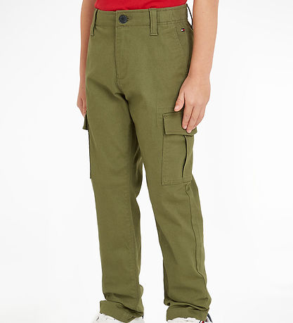 Tommy Hilfiger Byxor - Last - Verktyg Olive