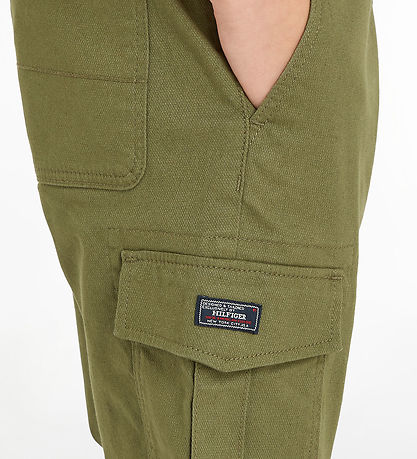 Tommy Hilfiger Byxor - Last - Verktyg Olive