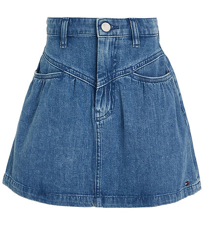 Tommy Hilfiger Rock - Vorderpassendetail - Leichter Denim