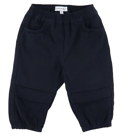 Emporio Armani Byxor - Marinblå